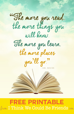 FREE Reading Artwork