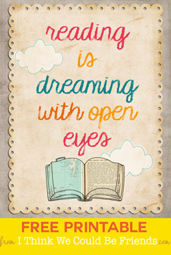 FREE Reading Artwork