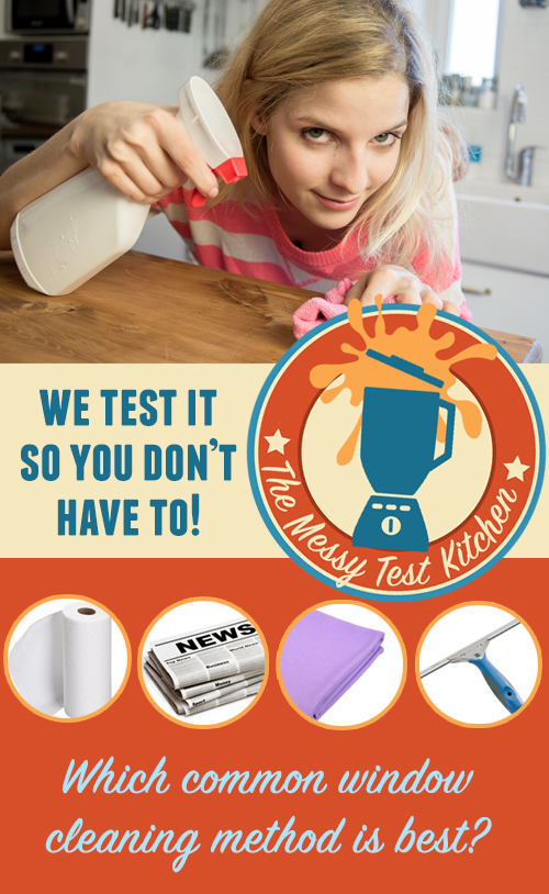 We test it so you don't have to! This week: which popular window cleaning method performs best?