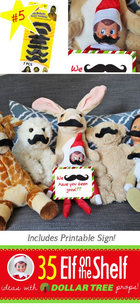 elf plush dollar tree