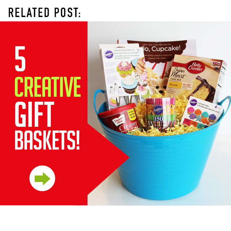 5 Creative & Unique Christmas Gift Baskets that your friends & family will love!!