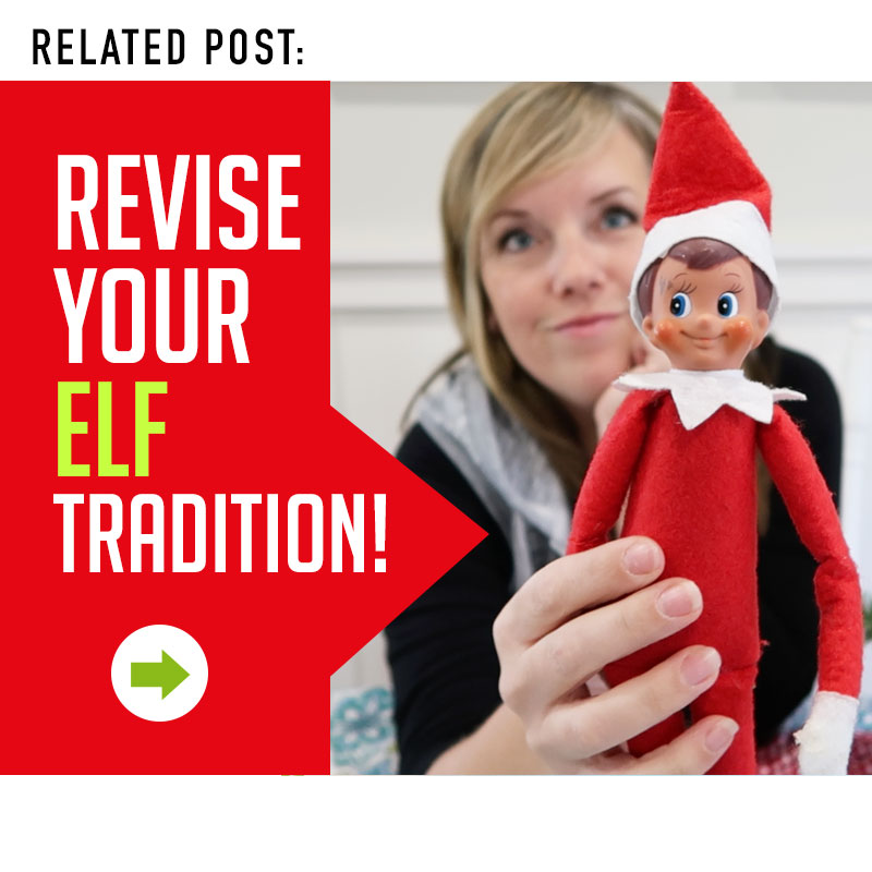 Tired of your Elf on the Shelf? Introduce a new tradition this year!!