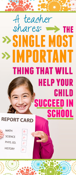 Help your child be successful at school!