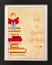 8 FREE Reading Inspired art prints for your home!