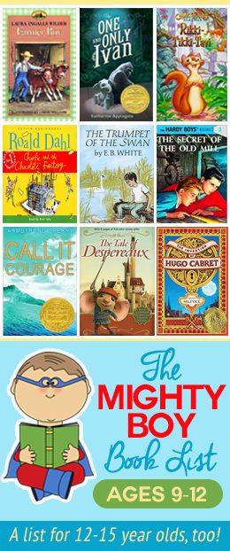Raise boys that love to read! GREAT suggestions, plus lists for older boys and girls, too!