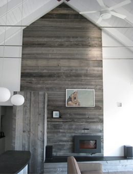 Palette Wood Fireplace Surround