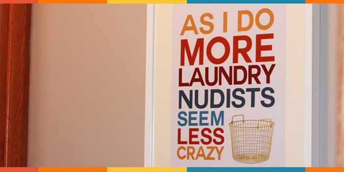 FREE Laundry Room picture-- This graphic designer gives her artwork away for free, love it!