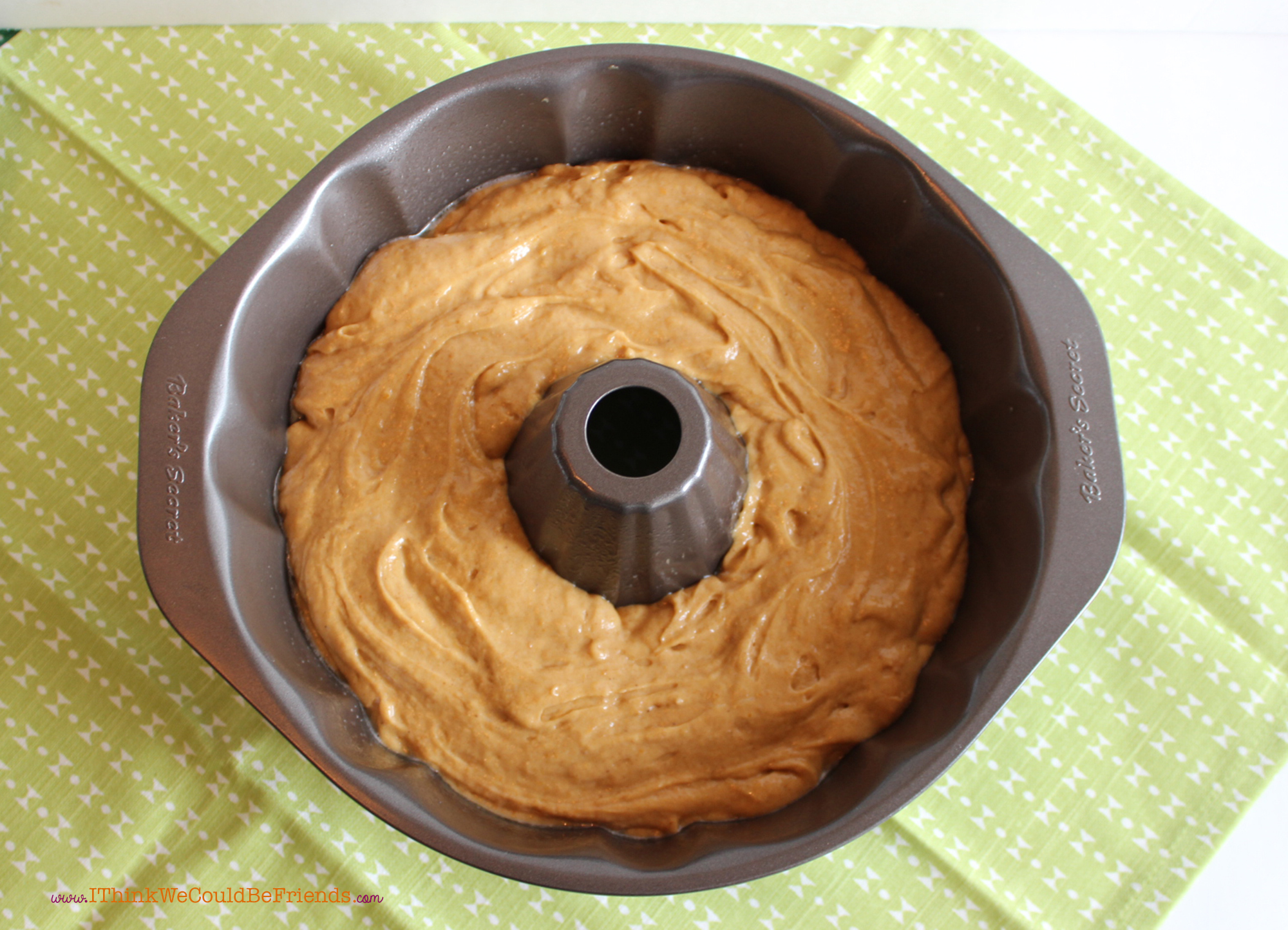 Why start from scratch when this Pumpkin Spice Bundt Cake is SO MOIST & begins with a boxed spice cake mix! So easy but you'll look like a baking star!!