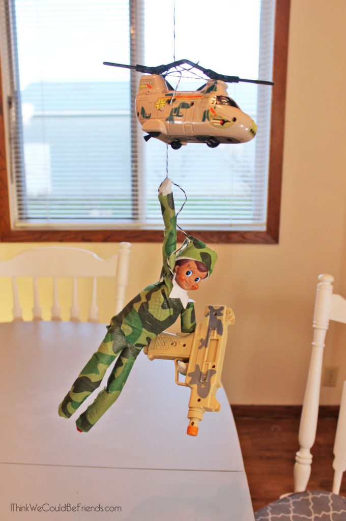 New! 5 Funny Redneck Elf on the Shelf Ideas! These are awesome! #ElfontheShelf #Funny #DIY #Easy #Quick #Redneck #Boys #Ideas