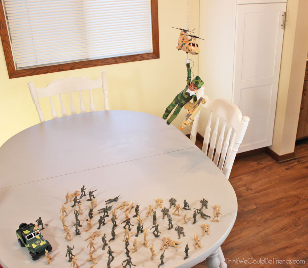 New! 5 Funny Redneck Elf on the Shelf Ideas! These are awesome! #ElfontheShelf #Funny #DIY #Easy #Quick #Redneck #Boys #Ideas