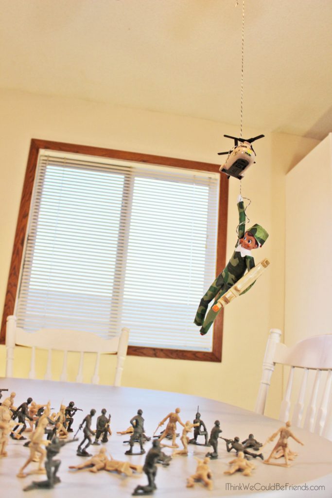 New! 5 Funny Redneck Elf on the Shelf Ideas! These are awesome! #ElfontheShelf #Funny #DIY #Easy #Quick #Redneck #Boys #Ideas