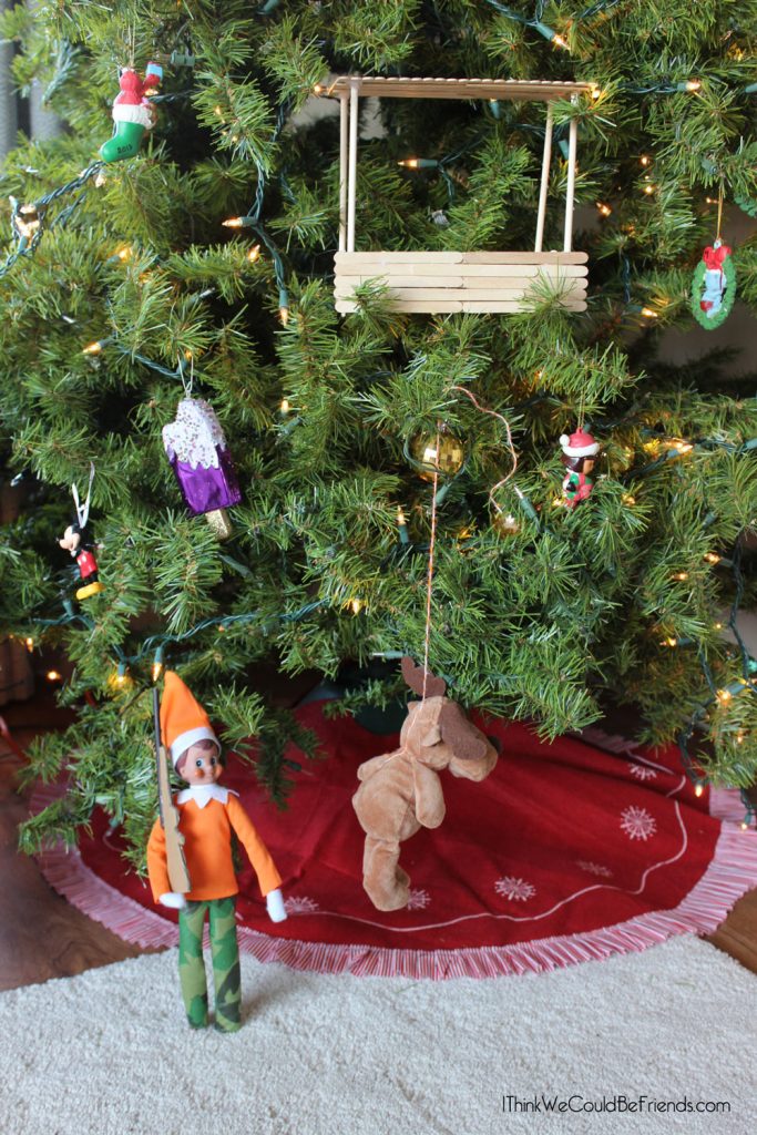 New! 5 Funny Redneck Elf on the Shelf Ideas! These are awesome! #ElfontheShelf #Funny #DIY #Easy #Quick #Redneck #Boys #Ideas