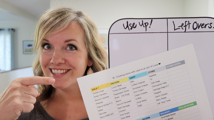 Simplest Meal Planning Yet!!! Minimalist Meal Planning System with Free