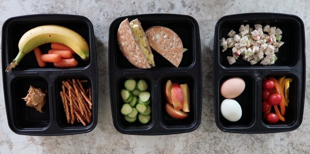 You don't need a culinary background or art degree to pack practical bento or to-go boxes as we call them! Let's talk EASY to have on hand foods that keep well and your family will ACTUALLY eat so that we can stop spending so much money on fast food and restaurants!! #bentobox #ideas #easy #practical #lunch 