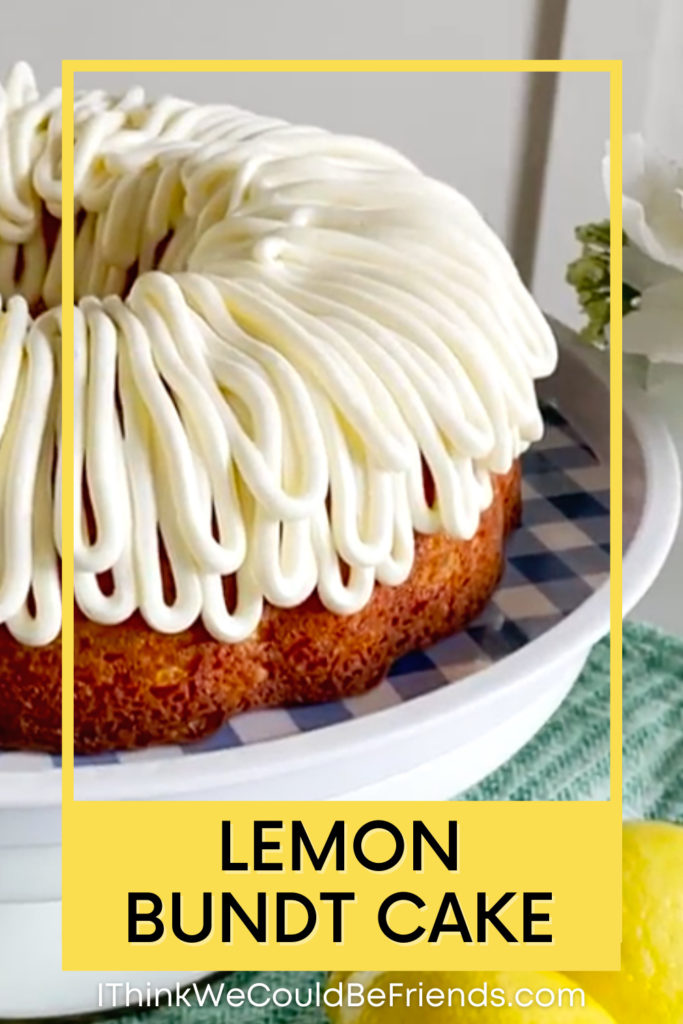 lemon bundt cake pin
