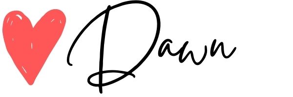 signature with heart